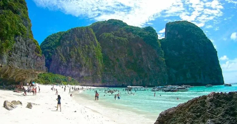 Famous beaches in Thailand