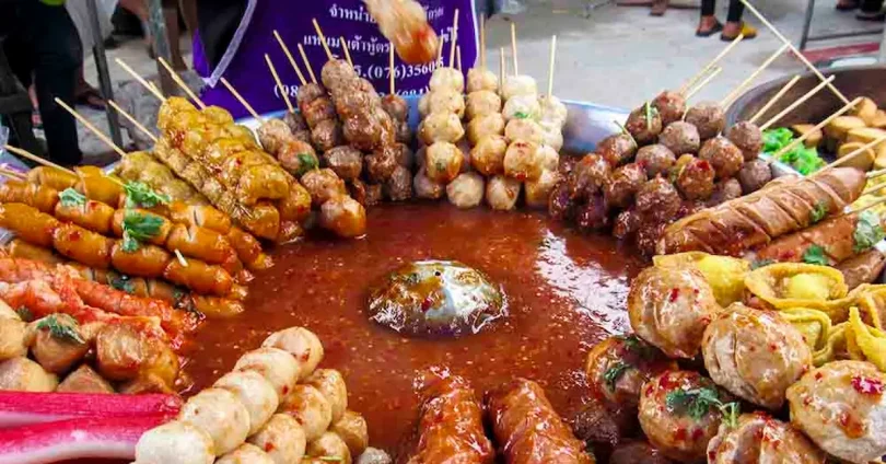 Street food in Thailand